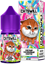 Кислый Малиновый Скитлс 20мг Catswill 30мл Жидкость