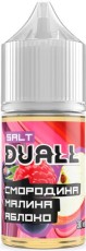 Смородина, малина, яблоко 20мг DUALL SALT 30мл Жидкость