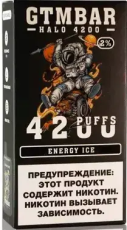 ЭСДН GTM BAR HALO 4200 2% Energy Ice