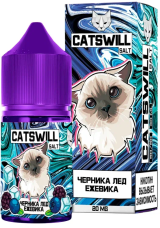 Черника Ежевика Лед 20мг Catswill 30мл Жидкость