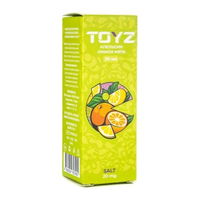 Orange, lemon and mint 20мг Suprime Toyz SALT 30мл Жидкость