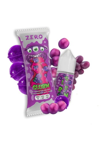 Жидкость для ЭСДН Slurm Zero 27мл 0мг Lolli' Grape