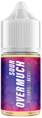 Жидкость для ЭСДН Overmuch Sour SALT 30мл 20мг Cherry Blackberry STRON