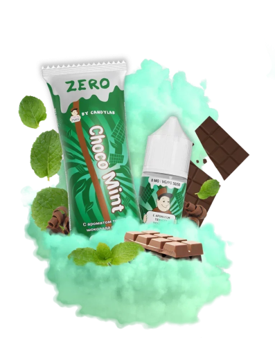 Жидкость для ЭСДН CandyMan Zero 27мл 0мг Choco Mint