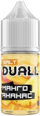 Жидкость для ЭСДН DUALL SALT 30мл 20мг Ананас, манго