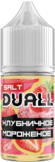 Жидкость для ЭСДН DUALL SALT 30мл 20мг Клубничное мороженое