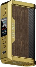 Lost Vape Centaurus Q200 Box Mod Gold/Teak Wood