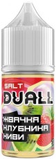 Жидкость для ЭСДН DUALL SALT 30мл 20мг Жвачка клубника, киви Hard