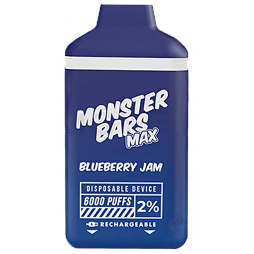 Monster Bars 6000 2% SE Blueberry Jam