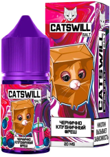 Чернично Клубничный Фреш 20мг Catswill 30мл Жидкость