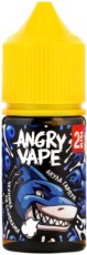 Жидкость для ЭСДН Angry Vape SALT 30мл 20мг Акула Гарпун (Черника со сливками) STRONG