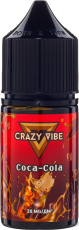Жидкость для ЭСДН Crazy Vibe SALT 30мл 20мг Кола