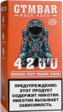 ЭСДН GTM BAR HALO 4200 2% Passion Fruit Orange Guava