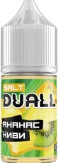 Жидкость для ЭСДН DUALL SALT 30мл 20мг Ананас, киви