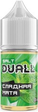 Сладкая мята 20мг DUALL SALT 30мл Жидкость