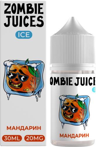 Жидкость для ЭСДН Zombie Juices Ice SALT 30мл 20мг Мандарин