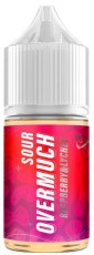 Жидкость для ЭСДН Overmuch Sour SALT 30мл 20мг Lychee Raspberry