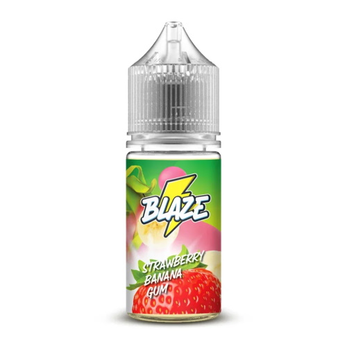 Strawberry Banana Gum 20мг STRONG Blaze SALT 30мл Жидкость