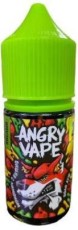 Жидкость для ЭСДН Angry Vape SALT 30мл 20мг Волк АУФ (Вишня с лимоном) STRONG