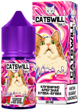 Клубнично Арбузная Хуба Бубба 20мг Catswill 30мл Жидкость