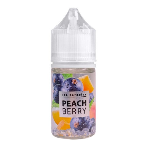 Жидкость для ЭСДН Ice Paradise SALT 30мл 20мг Peach Berry