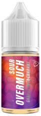 Жидкость для ЭСДН Overmuch Sour SALT 30мл 20мг Grapefruit Currant STRONG