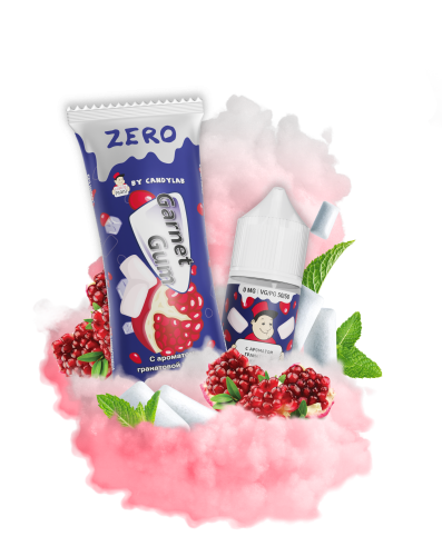 Жидкость для ЭСДН CandyMan Zero 27мл 0мг Garnet Gum
