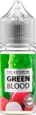 Жидкость для ЭСДН Ice Paradise SALT 30мл 20мг No Menthol Green Blood