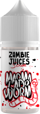 Жидкость для ЭСДН Zombie Juices Sour SALT 30мл 20мг Мармеладные червячки
